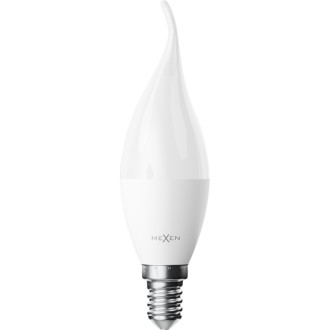 Mexen Nova 3x LED žárovka E14, C37, 8W, studená - 6500K, 840 lm - L106-E14-0865-01x03