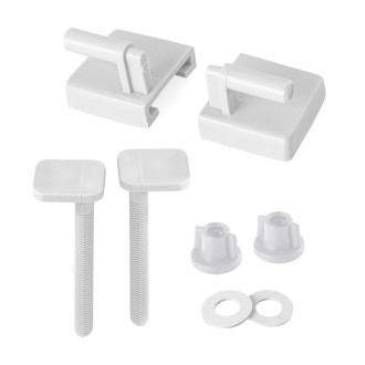 wc sedátko Rumba, polypropylén, bílá barva KD02181060