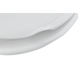 wc sedátko Rumba, polypropylén, bílá barva KD02181060