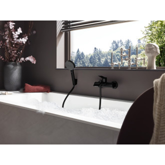 Vanová baterie Hansgrohe Vivenis bez sprchového setu 150 mm matná černá 75423670