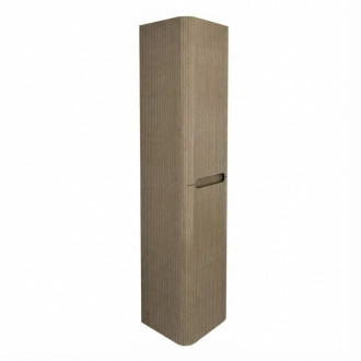 Koupelnová skříňka vysoká Naturel Austen 40x30x170 cm clear brown mat AUSTENV40CB