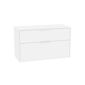 Koupelnová skříňka bez umyvadla Roca Optica 98,5x58x45,5 cm bílá matná mat OPTDESK1002ZBM