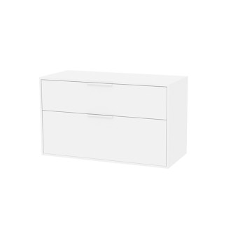 Koupelnová skříňka bez umyvadla Roca Optica 98,5x58x45,5 cm bílá matná mat OPTDESK1002ZBM