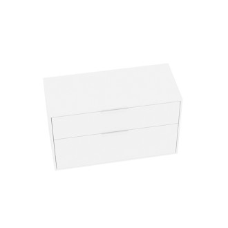 Koupelnová skříňka bez umyvadla Roca Optica 98,5x58x45,5 cm bílá matná mat OPTDESK1002ZBM