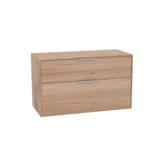 Koupelnová skříňka bez umyvadla Roca Optica 98,5x58x45,5 cm dub OPTDESK1002ZO