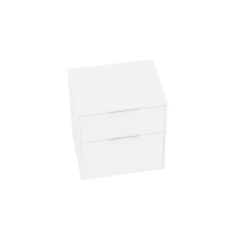 Koupelnová skříňka bez umyvadla Roca Optica 58,5x56,5x45,5 cm bílá matná mat OPTDESK602ZBM