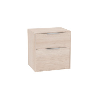 Koupelnová skříňka bez umyvadla Roca Optica 58,5x56,5x45,5 cm světlý dub OPTDESK602ZJ