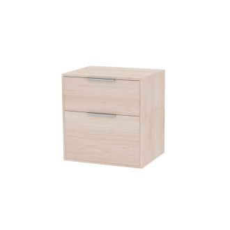 Koupelnová skříňka bez umyvadla Roca Optica 58,5x56,5x45,5 cm světlý dub OPTDESK602ZJ