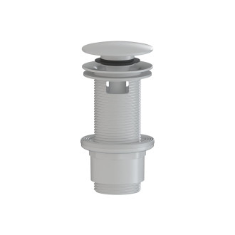 Výpust k umyvadlu zkracovatelný click clack 5/4 SAT bílá lesklá plast SATAUCCXB