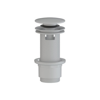 Výpust k umyvadlu 5/4 SAT bílá matná plast zkracovatelný click clack SATAUCCXHBM