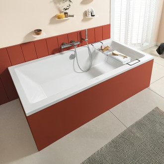 Obdélníková vana Villeroy & Boch Targa 75x170 cm akrylát levá i pravá Alpská bílá UBA170NES2V-01