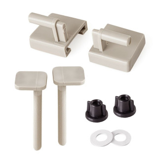 wc sedátko MADISON, polypropylén, béžová barva KD02181299