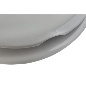 wc sedátko LINDI, polypropylén, šedá barva KD02181300