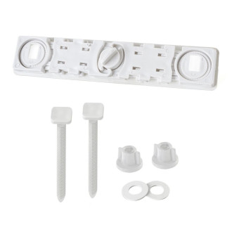 wc sedátko Boston, polypropylén, bílá barva KD02181126