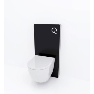 Závěsný WC set předstěnová montáž SAT Fusion SIKOSGFUSTORBL