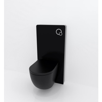 Závěsný WC set předstěnová montáž SAT Fusion SIKOSGFUSTORBLBL