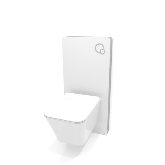 Závěsný WC set předstěnová montáž SAT Infinitio SIKOSGINF012W