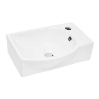Umyvadlo SAT Brevis 40,5x28 cm otvor pro baterii vpravo SATBRE4028R