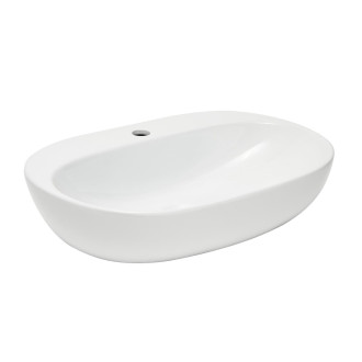 Umyvadlo na desku SAT Infinitio 60x40,5 cm otvor pro baterii uprostřed SATINF60402