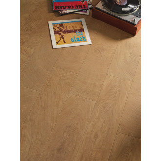 Dlažba Emil W-Circles walnut 20x120 cm mat 00ENL005