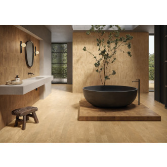 Dlažba Emil W-Circles oak 10x120 cm mat 00ENL506