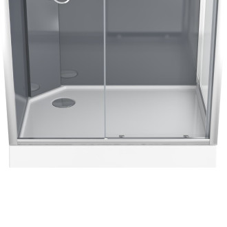 Sprchový box obdélník 100x80 cm SAT Project SATPROBOX10080CRT