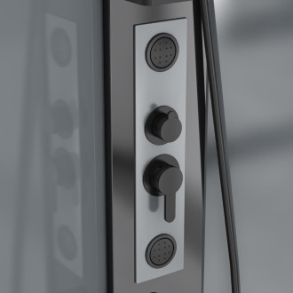 Sprchový box obdélník 100x80 cm SAT Project SATPROBOX10080CT