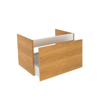 Koupelnová skříňka bez umyvadla Naturel Project 52,5x40x45,3 cm dub medový mat PROJECT60DMBU