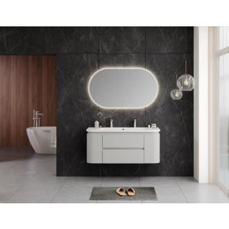 Koupelnová skříňka s umyvadlem Naturel Shelley 119x50x45 cm bílá mat SHELLEY120W