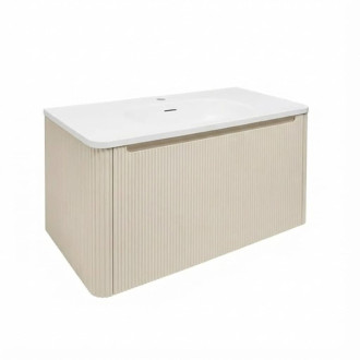 Koupelnová skříňka s umyvadlem Naturel Austen 79x47,5x45 cm light pine mat AUSTEN80LP