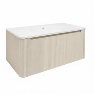 Koupelnová skříňka s umyvadlem Naturel Austen 99x47,5x45 cm light pine mat AUSTEN100LP