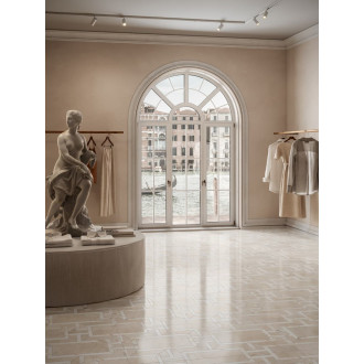 Dlažba Dom Intarsi thera satin 3D 60x120 cm leštěná INW00201TS