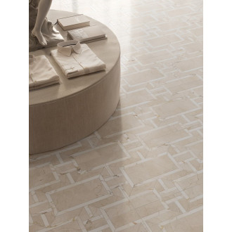 Dlažba Dom Intarsi thera satin 3D 60x120 cm leštěná INW00201TS