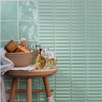 Obklad Tonalite Hashi tulipano 10x30 cm lesk HAS1030TU