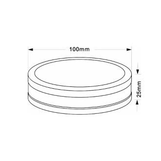 POSH mýdlenka na postavení, mramor, šedá