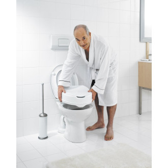 HANDICAP WC sedátko zvýšené 10cm, černá