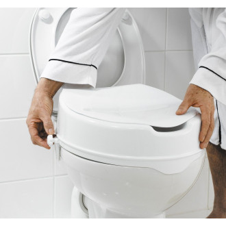 HANDICAP WC sedátko zvýšené 10cm, černá