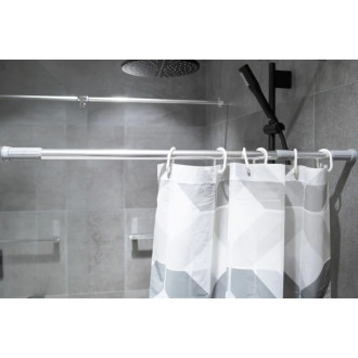 teleskopická rozpěrná tyč 110-200 cm chrom KD02100232