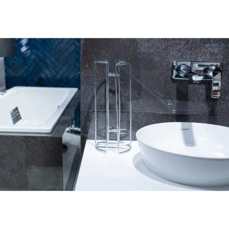 drátěný zásobník na toaletní papír pr.13,5x31,5 cm KD02080054