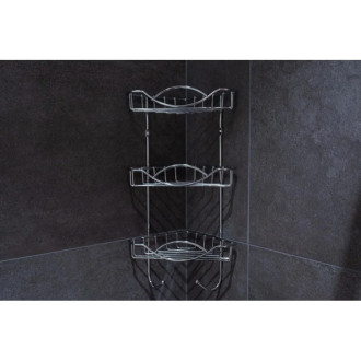 drátěná polička 17,5x17,5x43,5 cm KD02080051