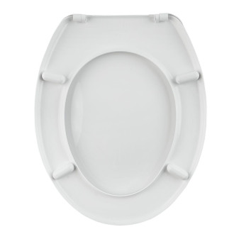 wc sedátko Rumba, polypropylén, bílá barva KD02181060