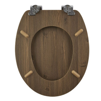 wc sedátko Filbert (ořech), MDF, soft-close KD02181065