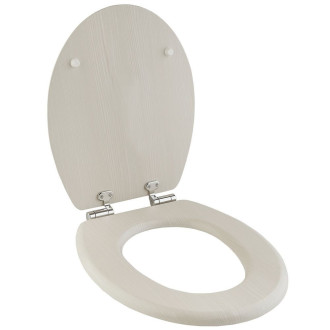 wc sedátko Oak White (bílý dub), MDF, soft-close KD02181066