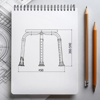 stolička do sprchy, kulatá KD02331408
