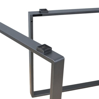 Podnož ke kancelářskému stolu B 140 (set 2 ks) černá B140C