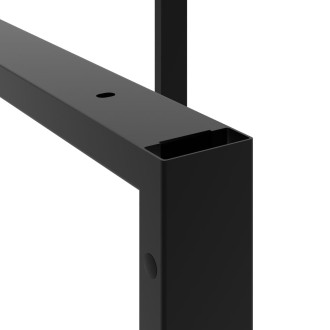 Podnož ke kancelářskému stolu B 120 (set 2 ks) černá B120C