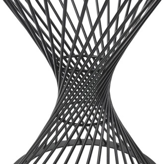 Podnož k jídelnímu stolu FELICIA černá FELICIAC