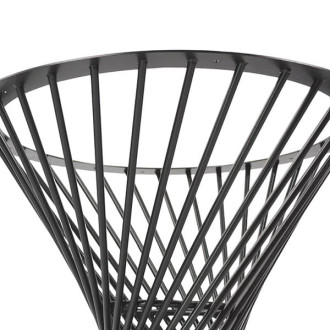 Podnož k jídelnímu stolu FELICIA černá FELICIAC