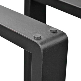 Podnož ke konferenčnímu stolku HANA COFFEE (set 2 ks) černá HANACOFFEEC