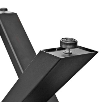 Podnož k jídelnímu stolu ONIX (set 2 ks) černá ONIXC